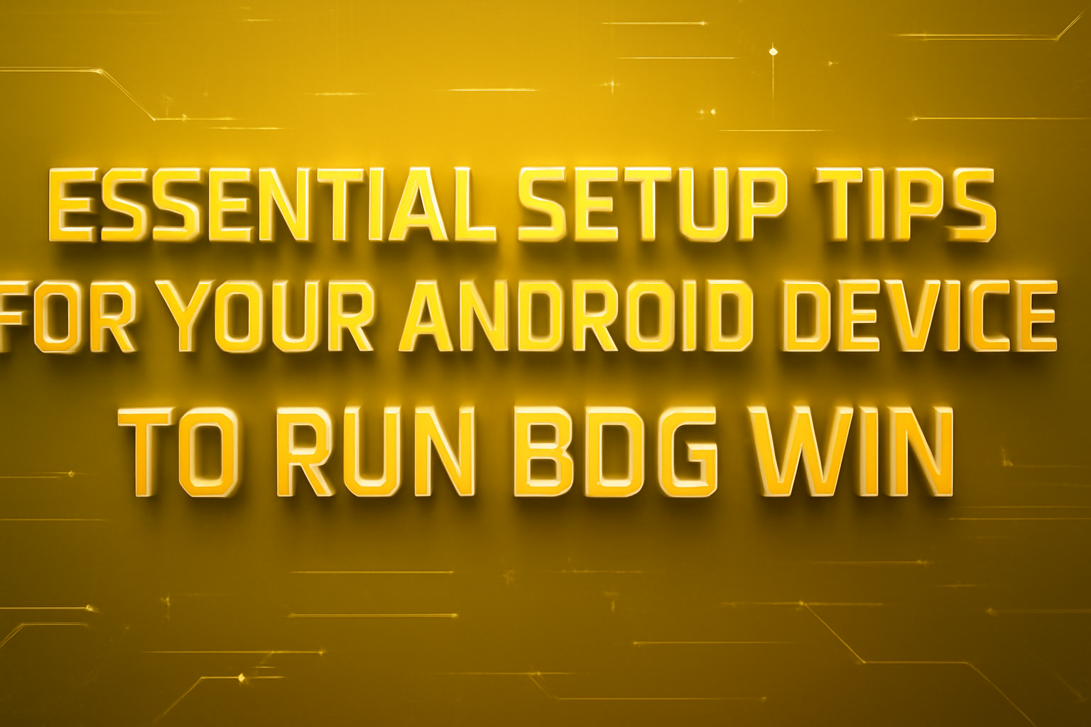 A high-tech representation of BDG Win Updates with technical visuals and #cfbe23 accents.