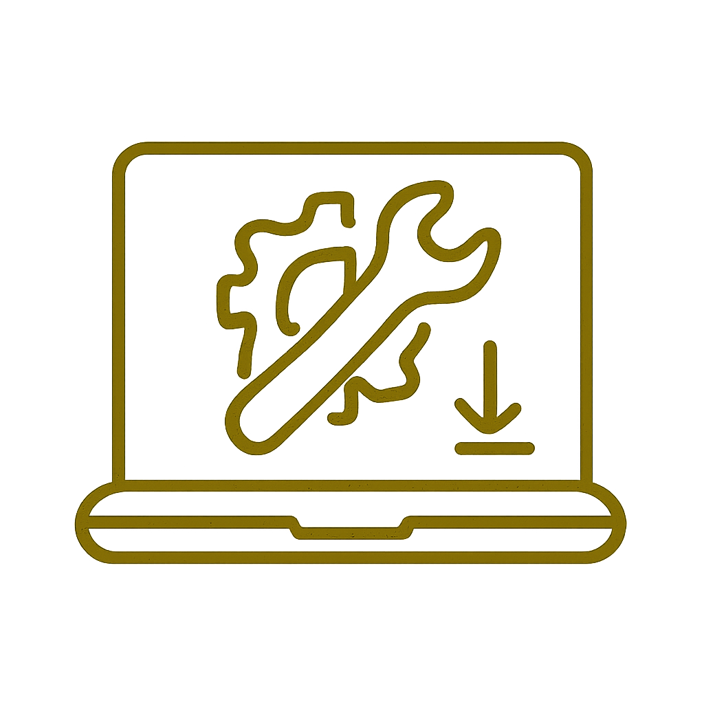 An educational diagram showing the BDG Win installation steps.