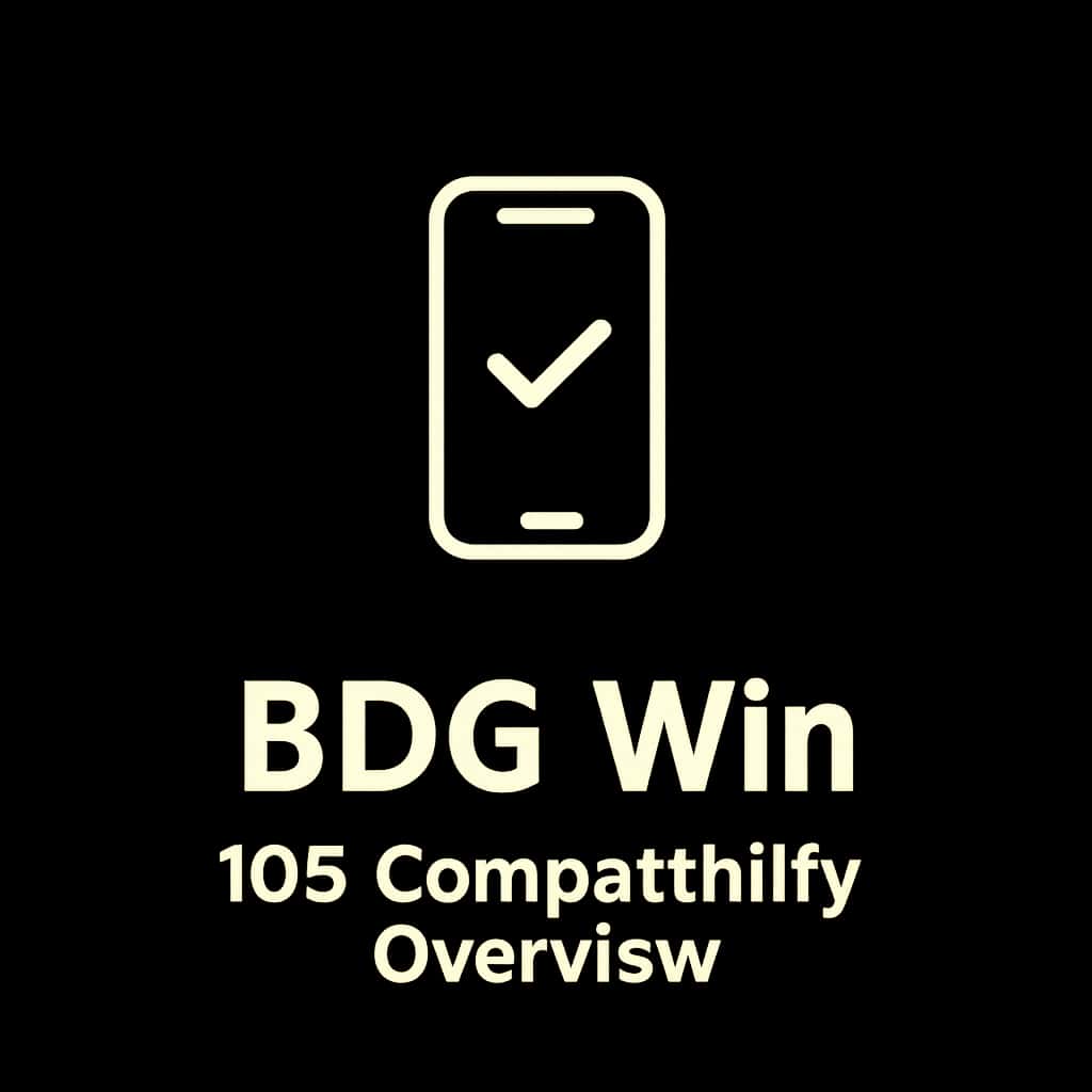 Icon representing BDG Win iOS Compatibility Overview.
