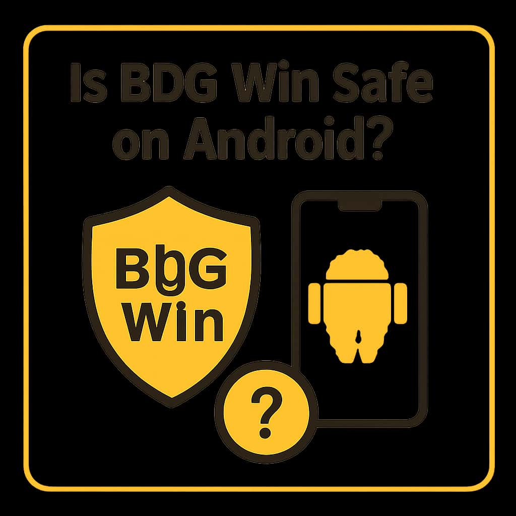 Illustration about the installation process for BDG Win on Android.