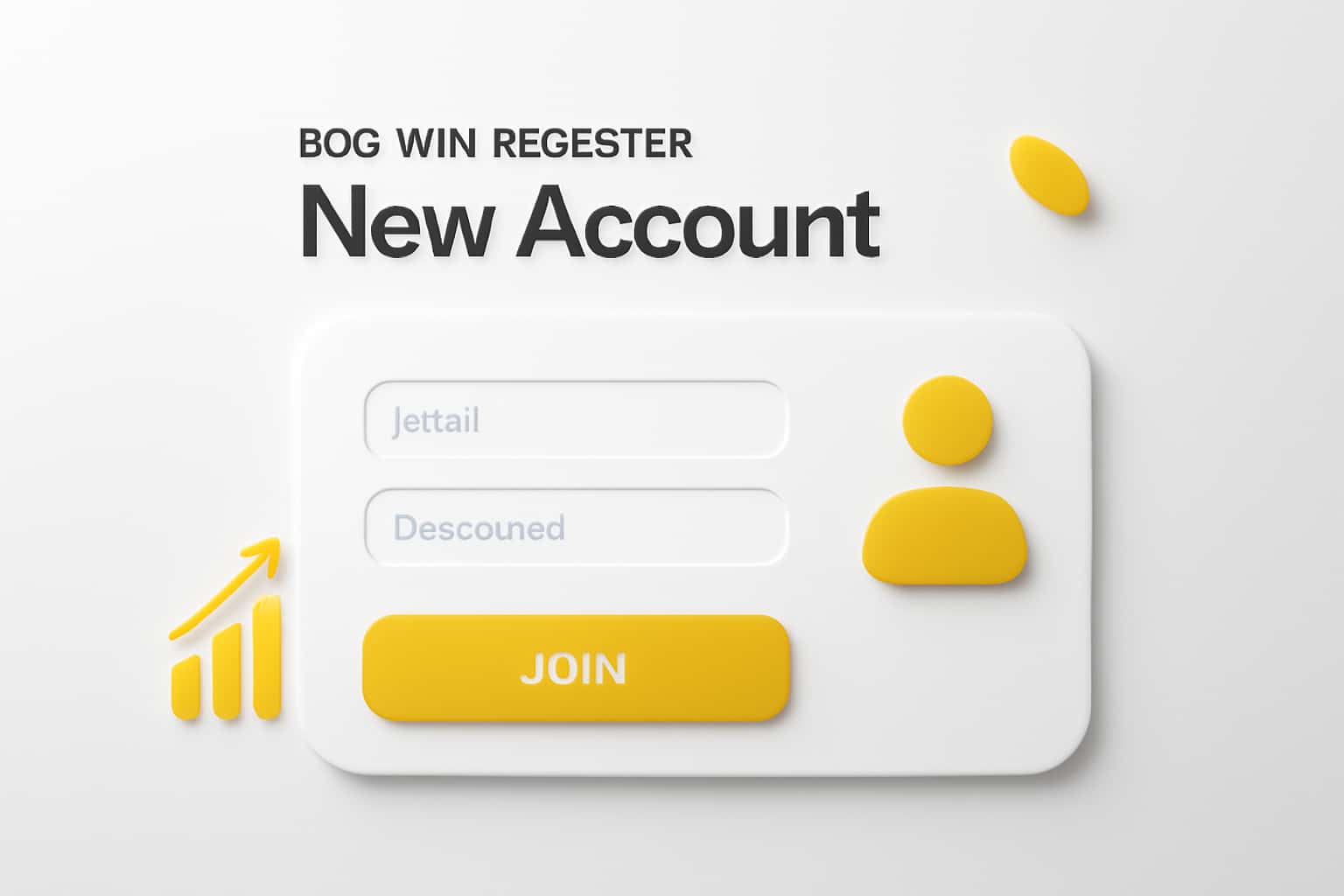 BDG Win Register - New Account Interface